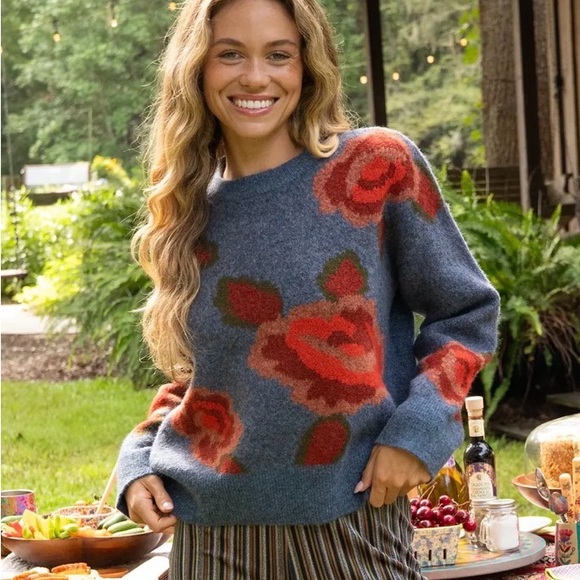 Natural Life NWT Rosie Jacquard wool blend sweater - Picture 5 of 9